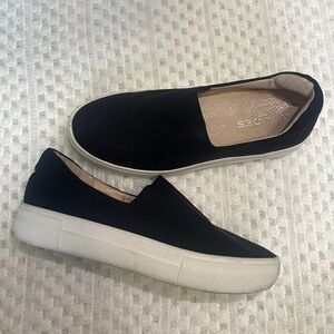 J/Slides Abba Slip-On Platform Sneaker